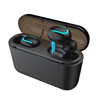 China hot selling In-ear ebay wireless tws 5.0 earbuds mini Q32 with 1500mAh power bank function for sale