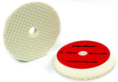 China 100% Wool+Germany Foam Wool Cutting Pad Wool Pad For Car Buffer for sale