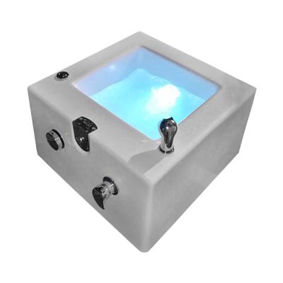 China 2021 LED Ligiht Pedicure Spa Sink Pedicure Bowl Hot Sale Luxury Fashion Colorful for sale