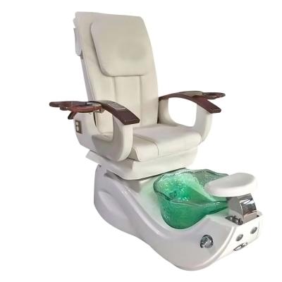 China Comfortable Nail Salon Pink Pedicure Malaysia Manicure Chair Nail Salon Furniture for sale