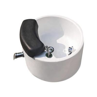 China Luxury Modern Foot Spa Non Plumbing Magnetic Pedicure Bowl With Jets Foot Rest for sale