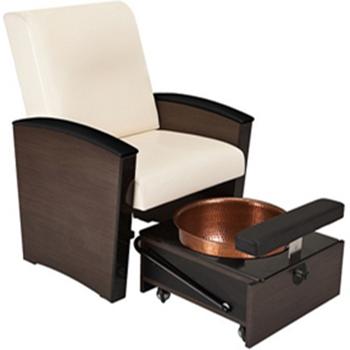 China High Grade Case Tub Manicure Pedicure Chair Durable Eco Friendly Leather Wood for sale