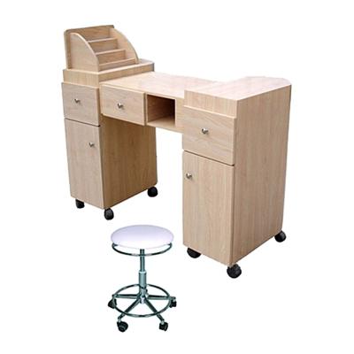 China Portable luxury beauty salon station furniture nail table manicure for sale for sale