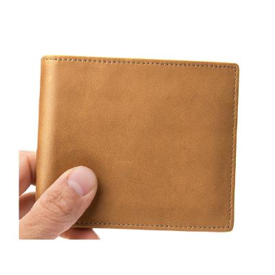 China Original RFID Wallet Small Luxury Slim Wallet Genuine Leather Wallet For Men for sale