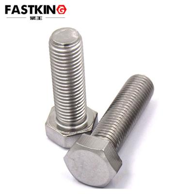 China Stainless Steel Hex Bolt 1/4-20*1/2 Screw In Hex Stock Bolt for sale