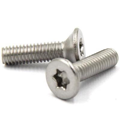 China SUS316 GB2673 Flat Torx Flat Main Machine Screw for sale