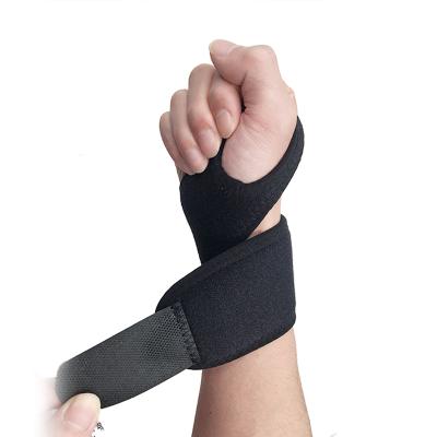 China Breathable Adjustable Drop Shipping Adjustable Elastic Bandage Hand Fitness Support Brace Gym Wrist Protection Wrist Brace for sale