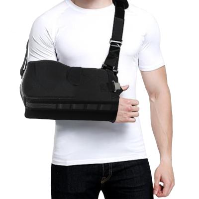 China Broken Arm Fracture Immobilizer Drop Boarding Adjustable Edition Arm Sleeve Arm Sling Orthopedic Raised Elbow Support for sale