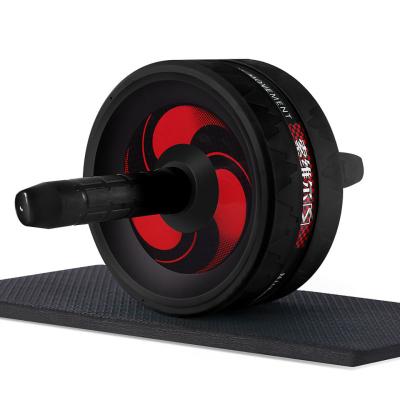 China Universal Roller Rope No Noise Roller With Mat For Exercise Fitness Accessories Gym Equipment Wheel Abdominal Roller for sale