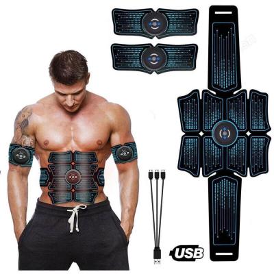 China Hand Sports Fitness Training Entertainment Belt Trainer Belt EMS Abdominal Muscle Electrotimulator Pack for sale