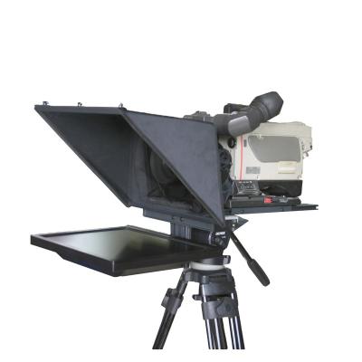 China Studio School 17 inch Foldable Reflector Studio Teleprompter for Broadcast School, Studio Room for sale