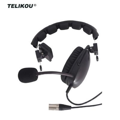 China TELIKOU New Update Dynamic Intercom Headset For Director Camera Man, Studio Room, Stage HD-101 for sale