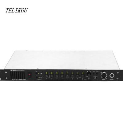 China With master control light TELIKOU FT-800 (7+1) station with wired professional intercom by broadcast control for sale