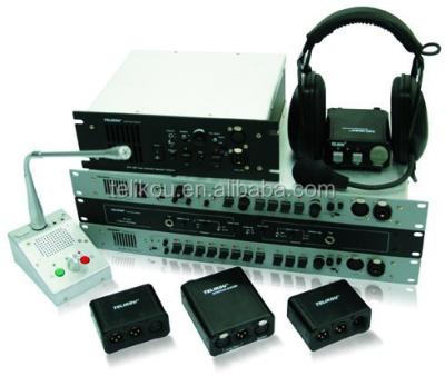 China TELIKOUTM-800 eight channel wired master station for broadcast intercom studio room, live streaming cheap intercom TM-800 for sale