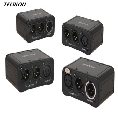 China audio & TELIKOU TX-3F XLR CANON CANON Video Box Splitter 3-XLR Extender, Three Female, Three Male for sale