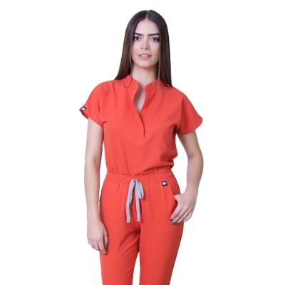 China Medical Uniform Top Quality Fashion Nursing Scrub Uniform Set Scrubs Uniforms Sets Nurse for sale