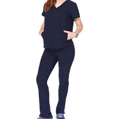 China Medical Uniform Goods Using Low Price Hot Sale Hospital Nursing Uniform Fasion Nurse Uniform for sale