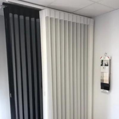 China Contemporary stor slat venetian blind dreamy curtain automatic sliding blind curtain for room door vertical blinds for sale