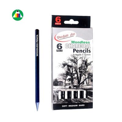 China For Artist High Quality Woodless Charcoal Pencil/Hard/Medium/Soft for sale