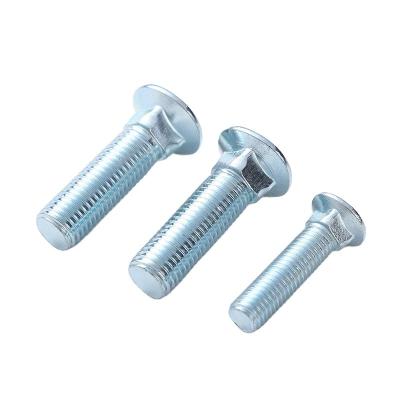 China Stainless Steel Flat Head Plow Countersunk Square Neck Bolt Plow Bolt With Nut 6mm, 8mm, 10mm...24mm, 36mm, 1/4