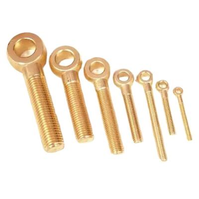 China 444 Stainless Steel Din Wing Nut Ring-Pull Eyebolt Threaded Shank Eyebolts Swing Bolts Building Screws for sale