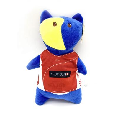 China Stuffed Plush Toys Blue Bear Stuffed Bear Teddy Bear Toy Mascot Blue Bear Plush Toy For Europe Games for sale