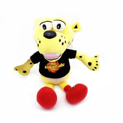 China Soft Plush Toy Leopard Plush Toys Cartoon Leopard for sale