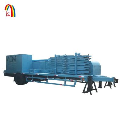 China Curved Roofing Portable Sheet Metal Roofing Roll Forming Machine for sale