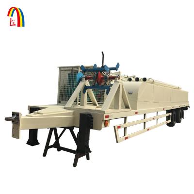 China ROOF Longshun 600-305 Roof Roll Forming Colored Steel Arch Building Machine for sale