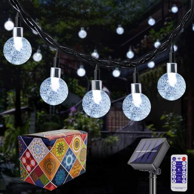 China Outdoor Lighting Garden Yard Waterproof Solar Light String Lights for sale