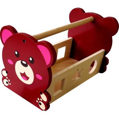 China Eco - Friendly Material Wooden Toolbox Toy for sale