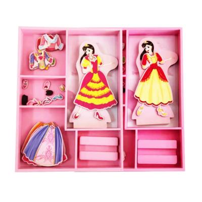 China Eco-friendly material girl gift diy fashion toys princess dress up for sale