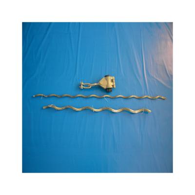 China Easy To Install Hot Dip Galvanized Preformed Guy Grip Suspension Clamp Suspension Clamp Made In Haihong for sale