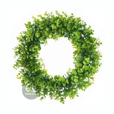 China Boxwood spring decor eucalyptus garland, eucalyptus garland, cheap boxwood garlands for sale