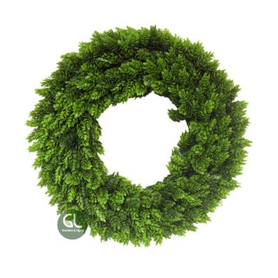 China China manufacturer plastic spring garland, boxwood garland, plastic artificial green garland decorative for sale