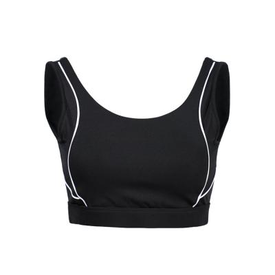 China 265Gsm 83% Polyester 17% Jiadi Seamless Breathable Spandex Sports Fitness Bra Padded Wear for sale