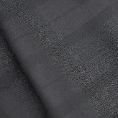 China Viable Stain, Invisible Plaid, Worsted Wool Suit Fabric, Black Plaid Spring Summer Fall Fashion Micro-Bullet Suit Fabric for sale