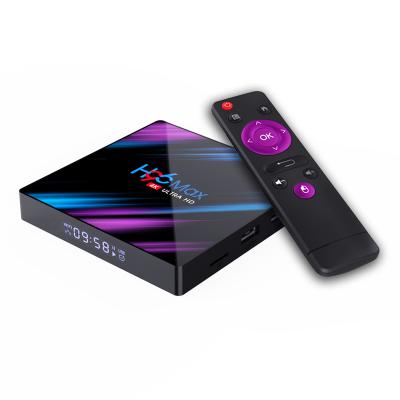 China Android 9.0 Box H96 MAX Rockchip RK3318 4GB RAM 32GB 4K Gogle Voice Assistant Netflix Youtube Streaming Media Player H96 MAX for sale