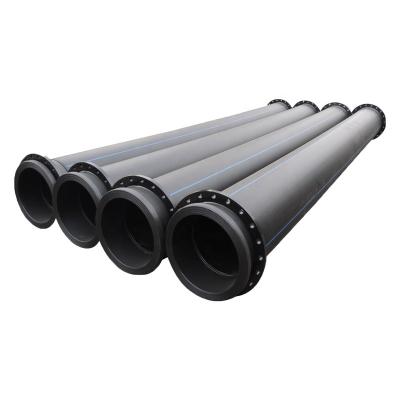 China PE HDPE Dredge Pipe PN10 DN560mm Floating Mud Pipe Dredging Price for sale