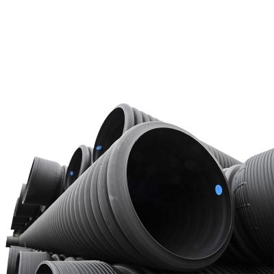 China PE HDPE Corrugated 16 Inch 400mm Plastic Price Culvert Pipe for sale