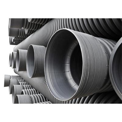 China PE 24 Inch DN600 HDPE Double Wall Corrugated Drain SN8 In Vietnam for sale