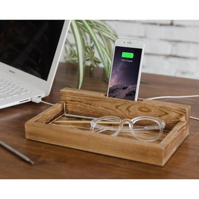 China Modern Family Charging Station , Wood Docking Station For Iphone  for sale