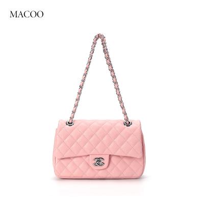 China New Style Rhombus Embroidery Shoulder Bag Square Bag Women All-match Embroidery Handbag for sale