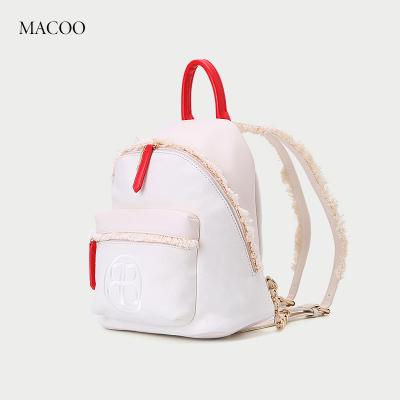 China New Style Fashion Lady Travel Bag Solid Color Casual Canvas Anti-theft Backpack Breathable Large Capacity Backpack for sale