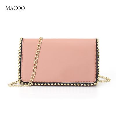 China Fasion New Soft Pearl Edge Chain Soft Cross - Korean Retro Small Square Body Bag Single Shoulder Bag Women for sale