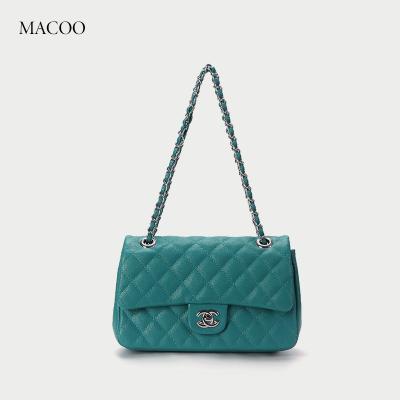 China Small and medium square bag fashionable pure color ladies bag embroidery handbag shoulder bag rhombus new summer style square all-match for sale