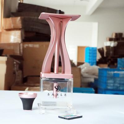 China Smoking tools factory sale low price aluminum alloy low price good quality smoking hookah various set portable shisha fruit for sale