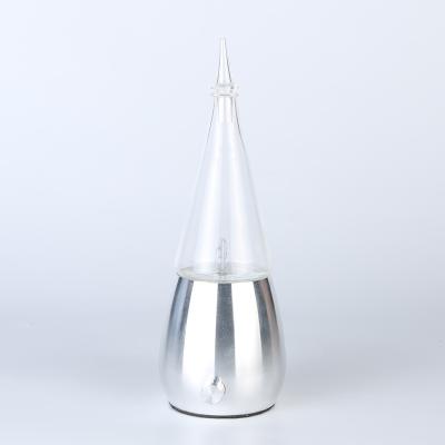 China Portable Silver Grain Mini Wall Mounted Flame Stone Industrial Crystal Bamboo Hotel Aroma Diffuser Household Metal Wood for sale