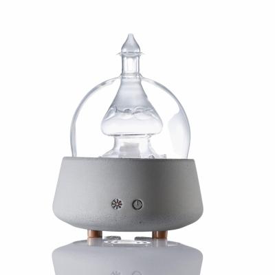 China Large Glass Cement Car Air Conditioning Fan Aroma Diffuser Electric Humidifier for sale