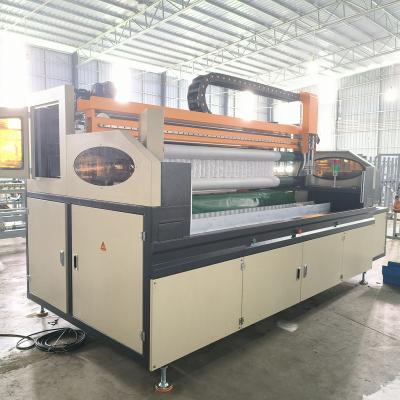 China Electronic Control Pocket Spring Gluing Machine Manual Type Assembling Platform for sale